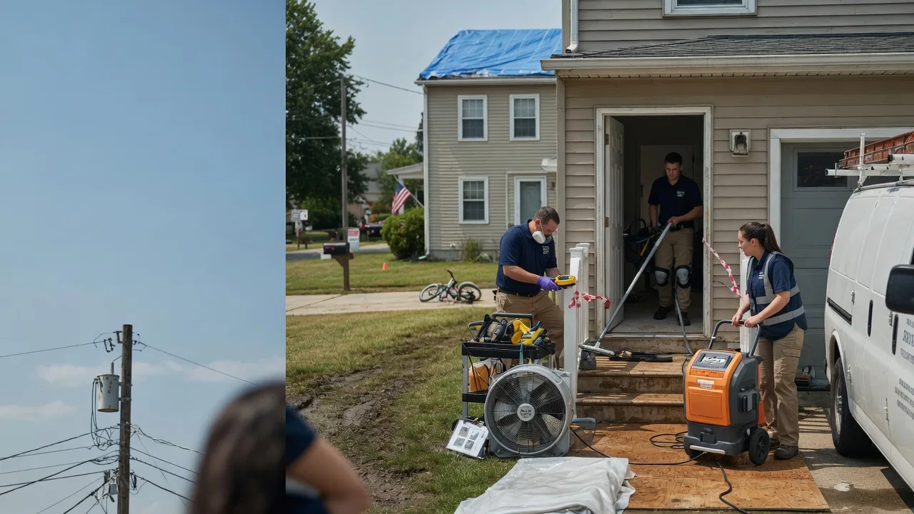 Water Damage Repair in Newcastle, TX near me